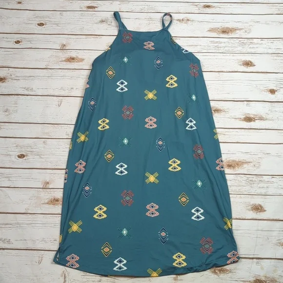 Patagonia Teal Green Dress Women's L